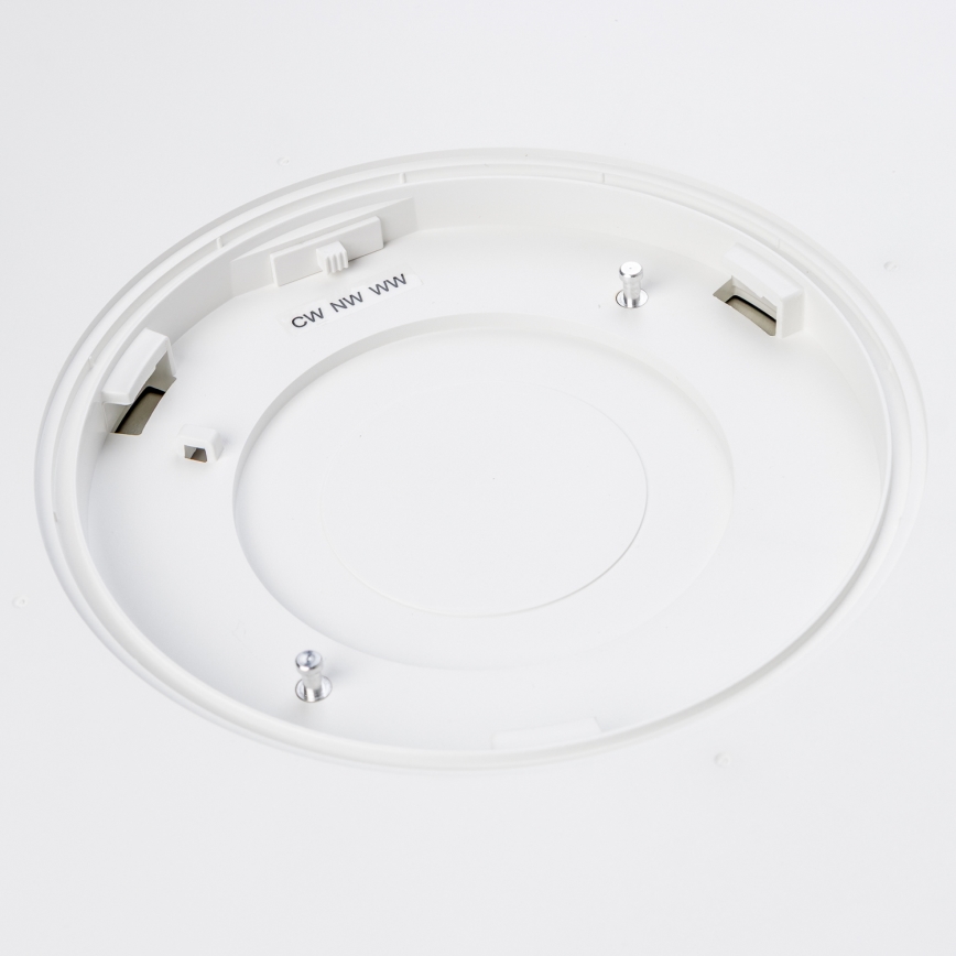 Brilagi - Luminaria LED de techo para baño POOL LED/36W/230V 3000/4000/5500K Ø 40 cm IP54 blanca