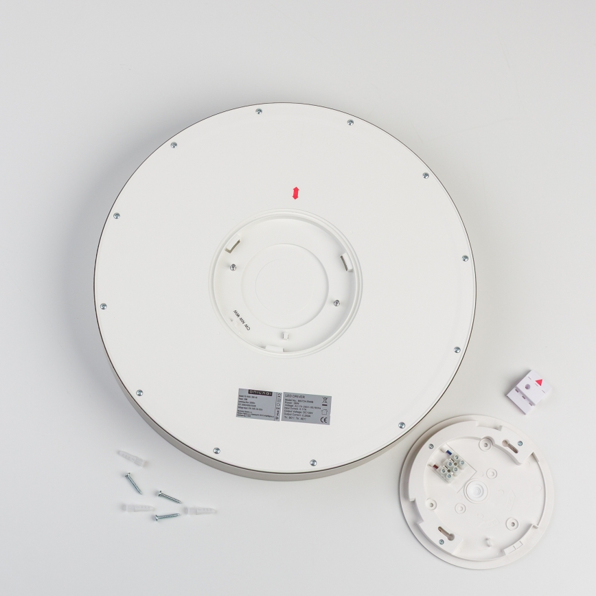 Brilagi - Lámpara de techo LED para baño POOL LED/36 W/230 V 3000/4000/5500 K Ø 40 cm IP54 latón