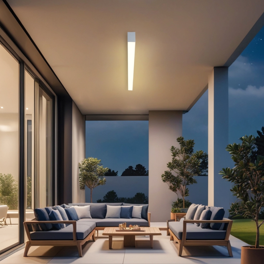 Brilagi - Plafón LED de techo para baño SLEEKLINE LED/40W/230V 3000/4500/6000K plateado IP44