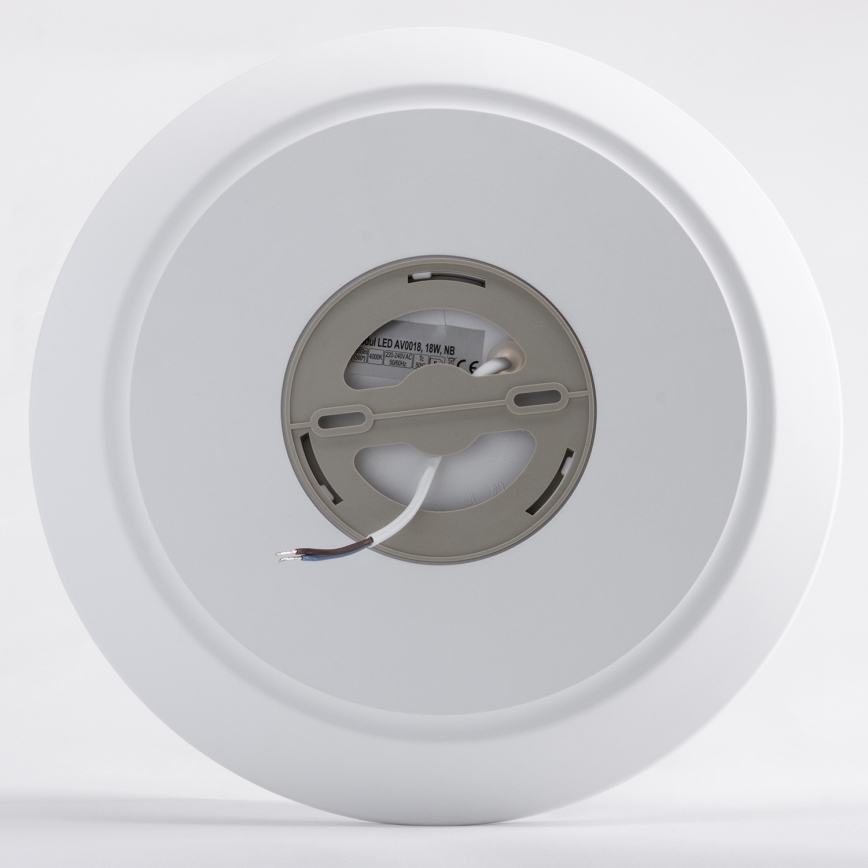 Brilagi - Plafón de techo LED para baño VESTAS LED/18W/230V Ø 28 cm 4000K IP54