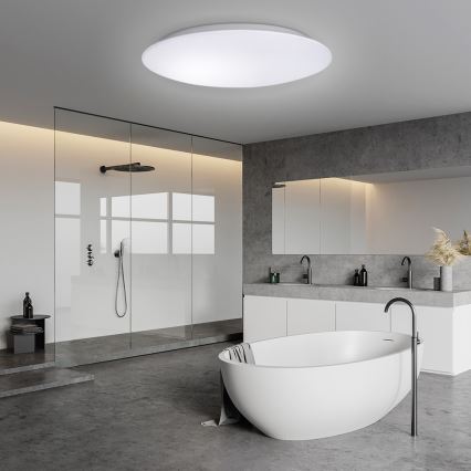 Brilagi - Luminaria LED de techo para baño VESTAS LED/45 W/230 V Ø 48 cm 4000 K IP54