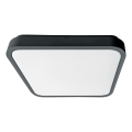 Brilagi - Plafón LED para baño ZENNA LED/24W/230V 34,5 x 34,5 cm IP44 antracita