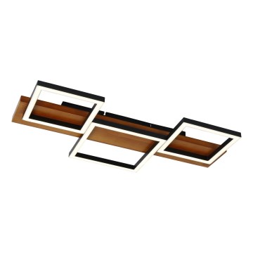Brilagi - Plafón LED PLANK LED/30W/230V 4000K 34,5x65 cm madera