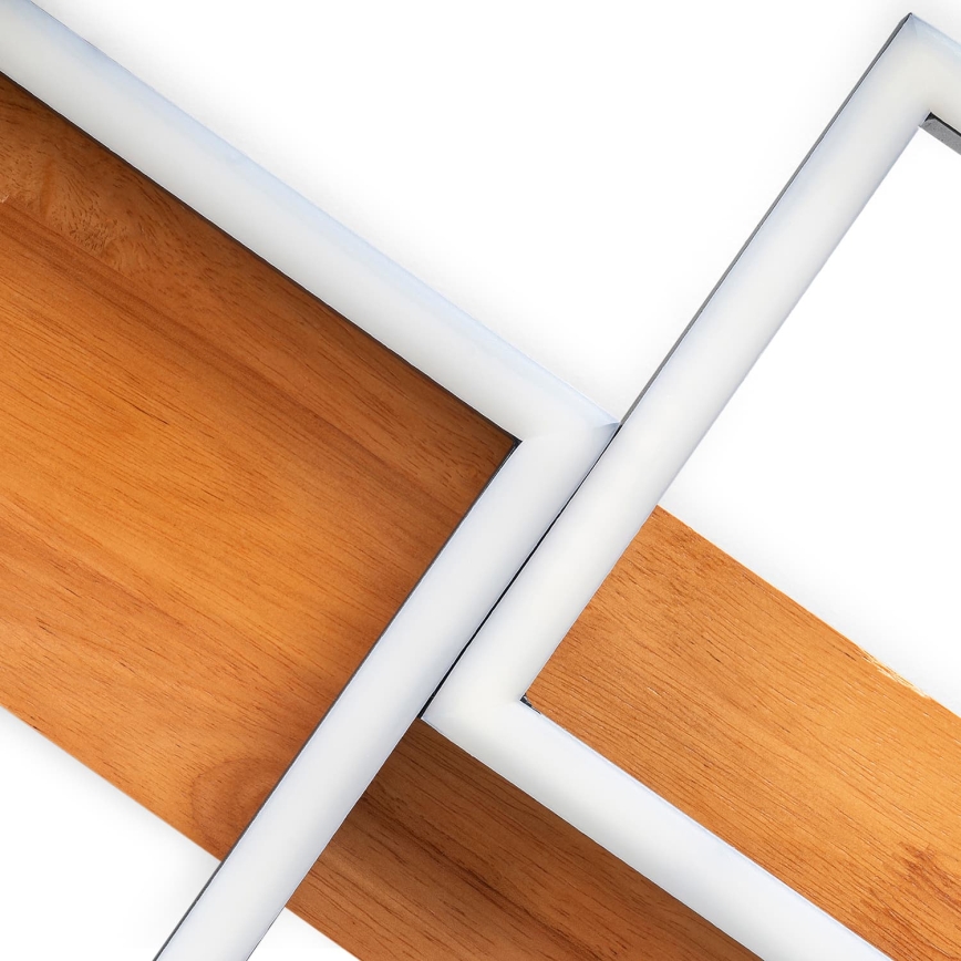 BRILAGI - Plafón LED PLANK LED/30W/230V 4000K 34,5x65 cm madera