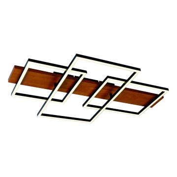 Brilagi - Plafón LED PLANK LED/35W/230V 4000K 55x90 cm madera