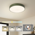 Brilagi - Plafón LED POOL LED/36W/230V 3000/4000/6000K Ø 30 cm verde