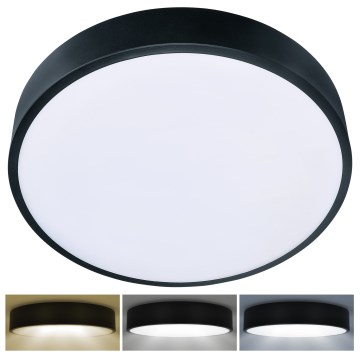 Brilagi - Plafón LED POOL LED/48W/230V 3000/4000/6000K Ø 40 cm negro