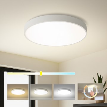 Brilagi - Plafón LED POOL LED/60W/230V 3000/4000/6000K 50 cm blanco