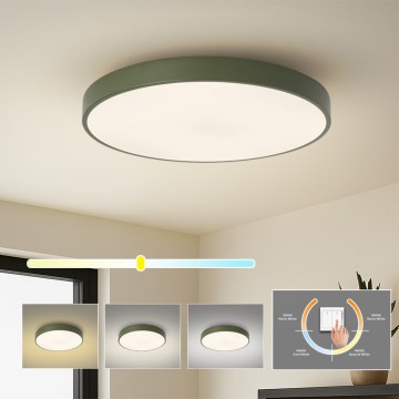 Brilagi - Plafón LED POOL LED/60W/230V 3000/4000/6000K diámetro 60 cm verde