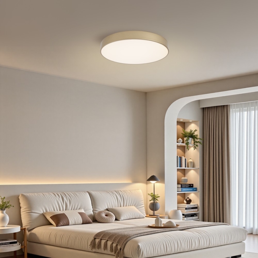 BRILAGI - Plafón LED POOL LED/60W/230V 3000/4000/6000K Ø 50 cm dorado
