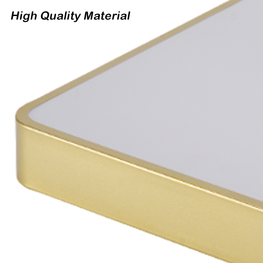 BRILAGI - Plafón LED POOL SQUARE LED/36W/230V 3000/4000/6000K 40x40 cm dorado