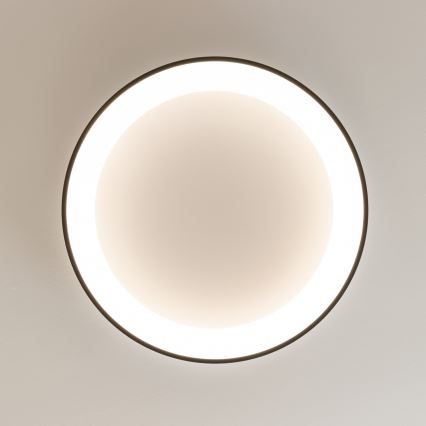 Brilagi - Luminaria de techo LED regulable FALCON II LED/99W/230V 3000-6500K Ø 60 cm negra + mando a distancia