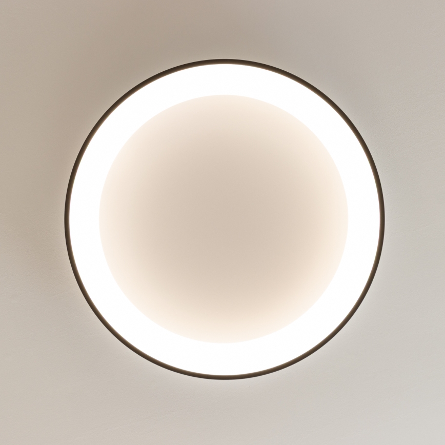 Brilagi - Luminaria de techo LED regulable FALCON II LED/99W/230V 3000-6500K Ø 60 cm negra + mando a distancia