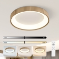 Brilagi - Plafón LED regulable FALCON MODERN LED/54W/230V 3000-6500K 60 cm beige + mando a distancia