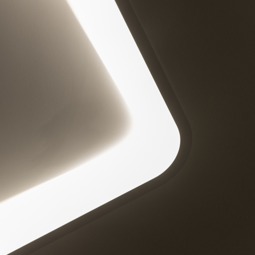 Brilagi - Luminaria de techo LED regulable FALCON SLIM LED/50W/230V 3000-6500K 50x50 cm blanca + mando a distancia