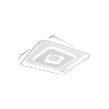 Brilagi - Luminaria de techo LED regulable IRIS LED/98W/230V 3000-6000K 50x50 cm blanca + control remoto