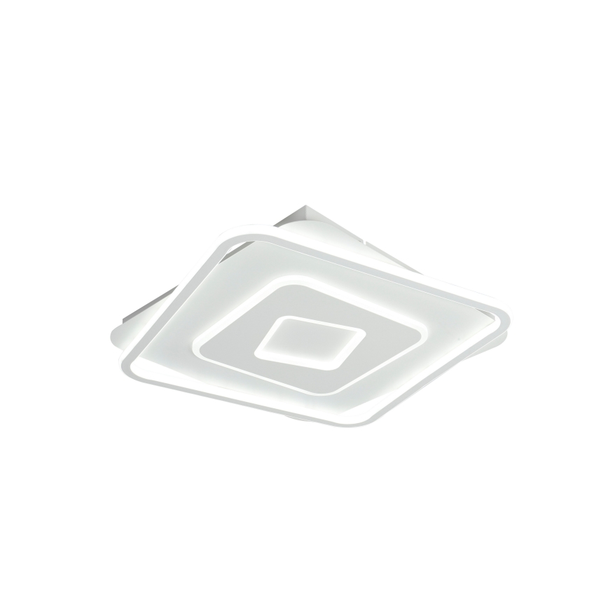 Brilagi - Luminaria de techo LED regulable IRIS LED/98W/230V 3000-6000K 50x50 cm blanca + control remoto