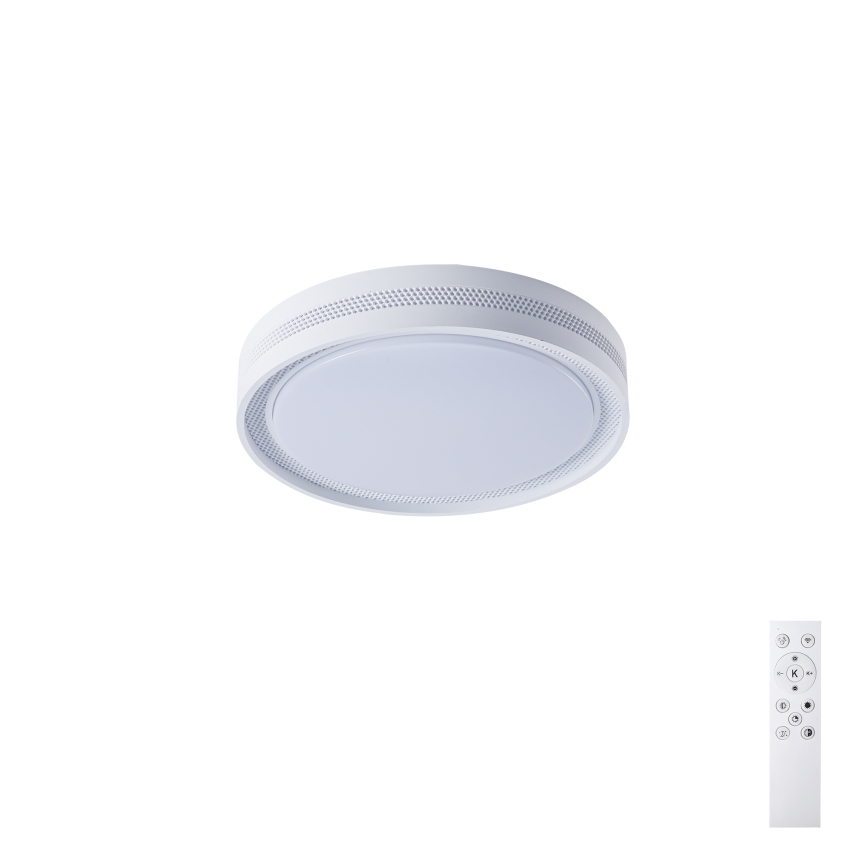 Brilagi - Luminaria de techo LED regulable KREON LED/54W/230V 3000-6000K negro Ø 38 cm + mando a distancia