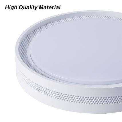 Brilagi - Luminaria de techo LED regulable KREON LED/54W/230V 3000-6000K negro Ø 38 cm + mando a distancia