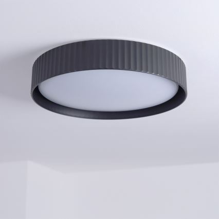 BRILAGI - Lámpara de techo LED regulable LUCIA LED/48W/230V 3000-6500K diámetro 41 cm negra + mando a distancia