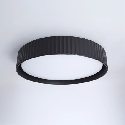 BRILAGI - Lámpara de techo LED regulable LUCIA LED/48W/230V 3000-6500K diámetro 41 cm negra + mando a distancia