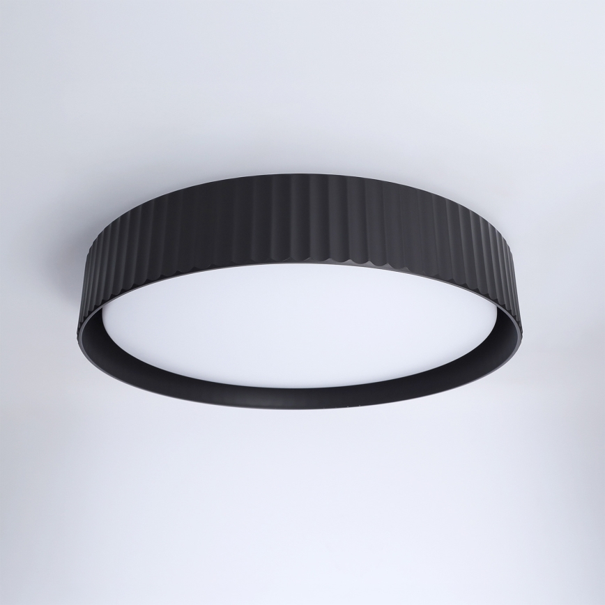 BRILAGI - Lámpara de techo LED regulable LUCIA LED/48W/230V 3000-6500K diámetro 41 cm negra + mando a distancia