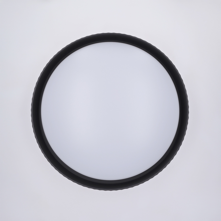 BRILAGI - Lámpara de techo LED regulable LUCIA LED/48W/230V 3000-6500K diámetro 41 cm negra + mando a distancia
