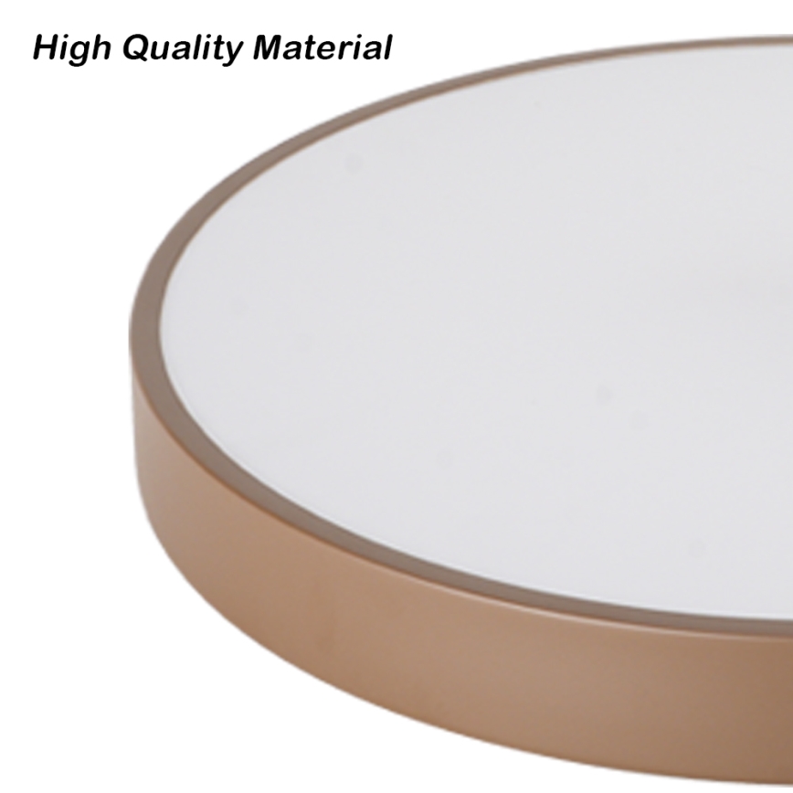 BRILAGI - Lámpara de techo LED regulable POOL LED/48W/230V 3000-6000K Ø 40 cm marrón + control remoto