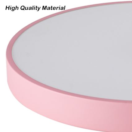 Brilagi - Luminaria LED regulable de techo POOL LED/60W/230V 3000-6000K Ø 60 cm rosa + mando a distancia
