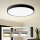 Brilagi - Plafón LED regulable POOL SMART LED/100W/230V 3000-6000 K Ø 80 cm Wi‑Fi Tuya negro + control remoto