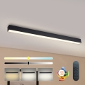 Brilagi - Plafón LED regulable SLEEKLINE SMART LED/40W/230V 3000-6000K Wi-Fi Tuya negro + mando a distancia