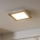 Brilagi - Plafón LED regulable SLIMFRAME WOOD LED/25W/230V 34x34 cm 3000-6000K marrón + control remoto