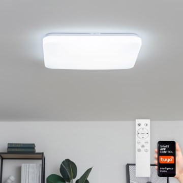 Brilagi - Plafón LED regulable SMART LED/24W/230V 43x43 cm 3000-6000K Wi-Fi Tuya Beacon + mando a distancia