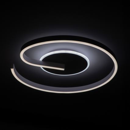 Brilagi - Luminaria de techo LED regulable SPIRAL LED/56W/230V Ø 50 cm 3000/4000/6000K + mando a distancia