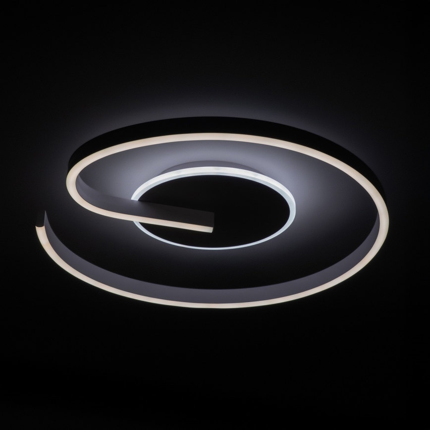 Brilagi - Luminaria de techo LED regulable SPIRAL LED/56W/230V Ø 50 cm 3000/4000/6000K + mando a distancia