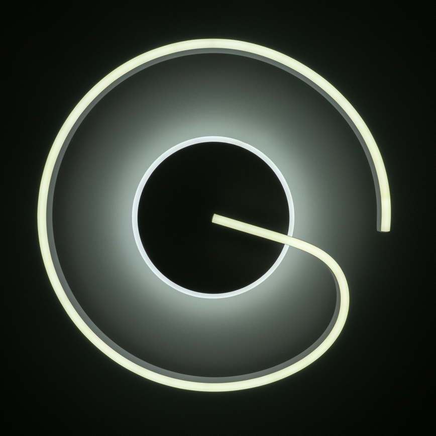 Brilagi - Luminaria de techo LED regulable SPIRAL LED/56W/230V Ø 50 cm 3000/4000/6000K + mando a distancia