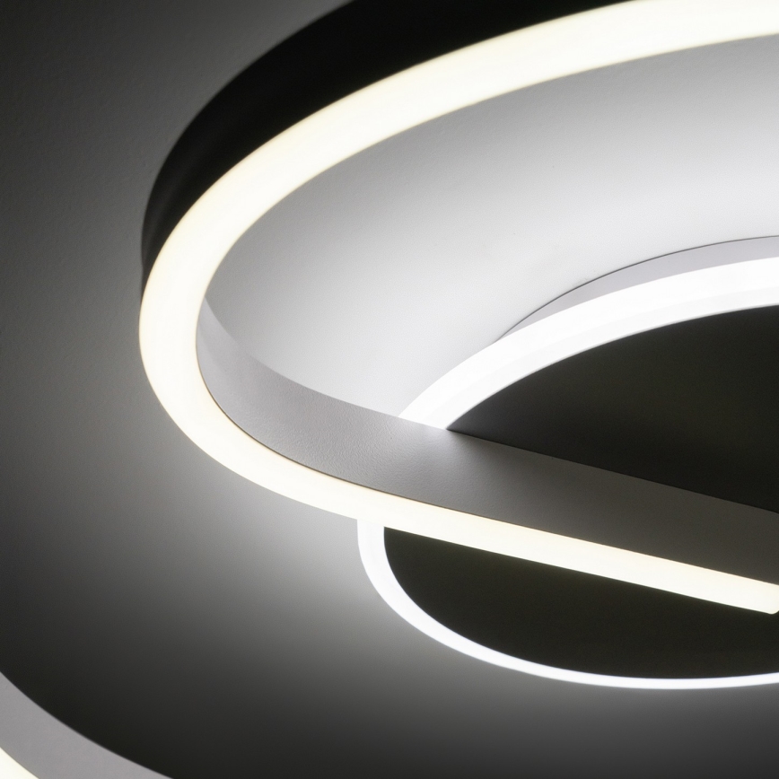 Brilagi - Luminaria de techo LED regulable SPIRAL LED/56W/230V Ø 50 cm 3000/4000/6000K + mando a distancia