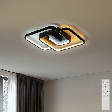 Brilagi - Plafón LED regulable VELO LED/64W/230V 3000-6500K 48x48 cm + mando a distancia