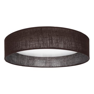Brilagi - Plafón LED regulable VELVET SMART VARI LED/36W/230V 3000-6500K Ø 55 cm marrón + control remoto