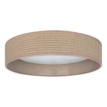 Brilagi - Plafón LED regulable VELVET SMARTIX LED/36W/230V 3000-6000K Ø 55 cm beige Wi-Fi Tuya Beacon + mando a distancia