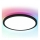 Brilagi - Plafón LED RGBW regulable VIBE LED/36W/230V 3000-6500K Ø 40 cm negro + mando a distancia