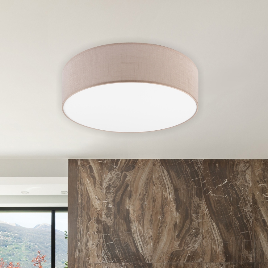 BRILAGI - Plafón LED SIRIJA LED/36W/230V diá. 45 cm beige