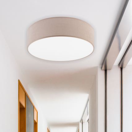 BRILAGI - Plafón LED SIRIJA LED/36W/230V diá. 45 cm beige