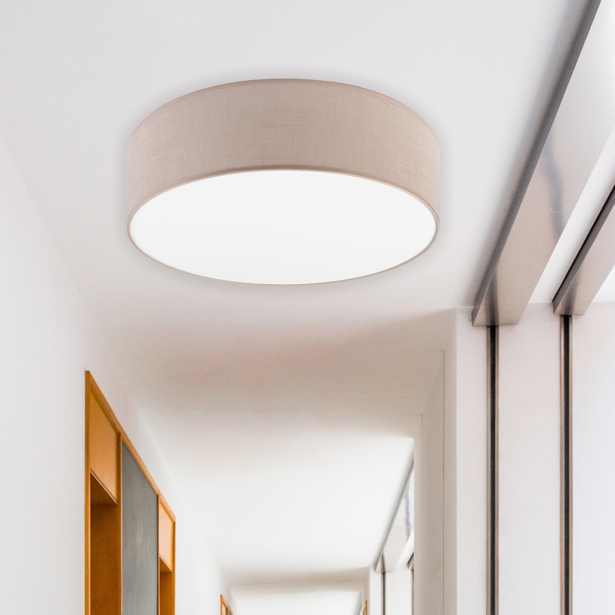 BRILAGI - Plafón LED SIRIJA LED/36W/230V diá. 45 cm beige
