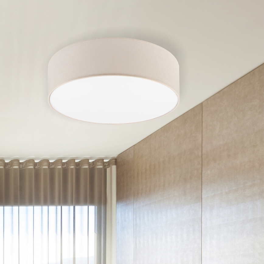 BRILAGI - Plafón LED SIRIJA LED/36W/230V diá. 45 cm color crema