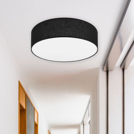 BRILAGI - Plafón LED SIRIJA LED/36W/230V diá. 45 cm negro