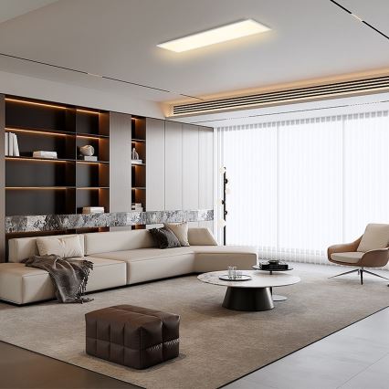Brilagi - Plafón LED SLIMFRAME LED/58W/230V 120x30 cm blanco