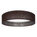 Brilagi - Plafón LED VELVET SIMPLE LED/24W/230V 4000K Ø 45 cm marrón
