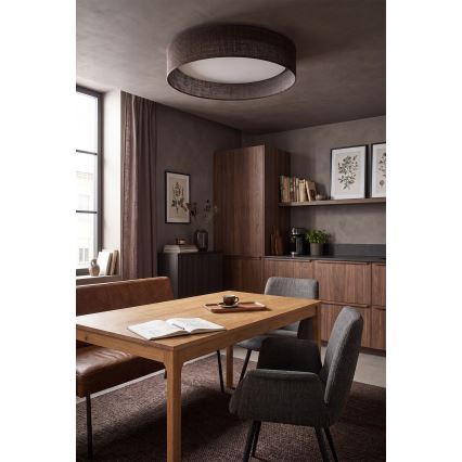 Brilagi - Plafón LED VELVET SIMPLE LED/24W/230V 4000K Ø 45 cm marrón