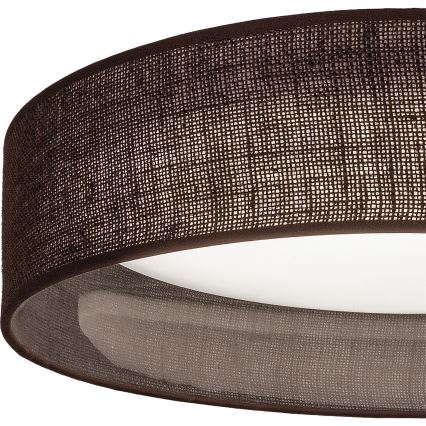 Brilagi - Plafón LED VELVET SIMPLE LED/24W/230V 4000K Ø 45 cm marrón